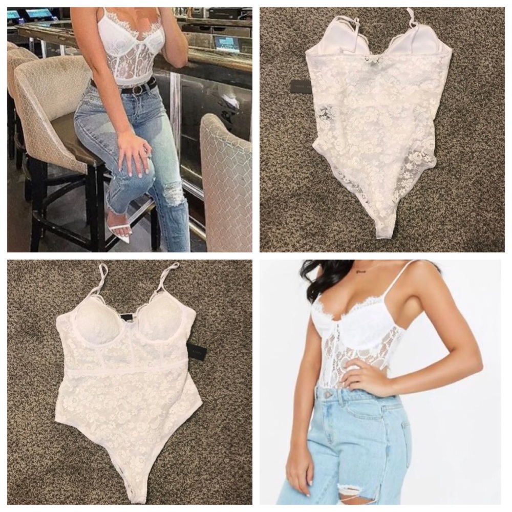 Sexy Lace Bodysuit L